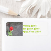 Vietnam Muurmonument Etiket (Insitu)