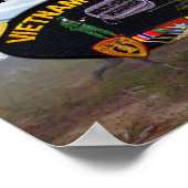 Vietnam Nam War Vets Veterans Patch Poster (Hoek)
