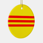 Vietnam (nieuw) keramisch ornament (Rechts)