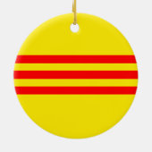 Vietnam (nieuw) keramisch ornament (Achterkant)