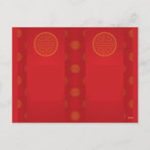 Vietnam Nieuwjaarsdraak papierknip 2024 HPostC Feestdagenkaart (Achterkant)