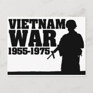 Vietnam Oorlog 1955-1975 Briefkaart