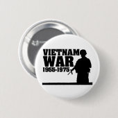 Vietnam Oorlog 1955-1975 Ronde Button 5,7 Cm (Voorkant /achterkant)