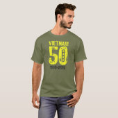 Vietnam Oorlog 50ste Jubileum T-shirt (Voorkant volledig)