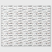 Vietnam Oorlog Amerikaanse wapens Cadeaupapier (Vlak)