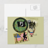 Vietnam-oorlog Briefkaart (Voorkant / Achterkant)
