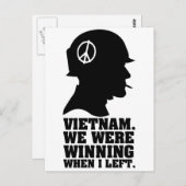 Vietnam-oorlog Briefkaart (Voorkant / Achterkant)