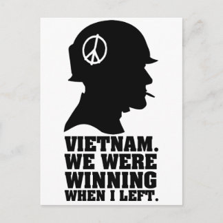 Vietnam-oorlog Briefkaart