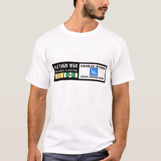 VIETNAM OORLOG - GEHANDICAPTE VET - AGENT ORANJE V T-SHIRT