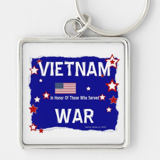 Vietnam Oorlog - In Eer Sleutelhanger (Voorkant)