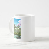 Vietnam Oorlog Militaire Helikopter Strijdkrachten Koffiemok (Voorkant links)