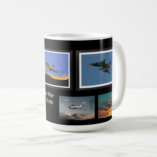 Vietnam Oorlog Vliegtuig Koffie mok (Voorkant rechts)