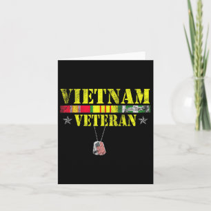 Vietnam Oorlogs Veteranen Hondentegel Herdenkingsp Kaart