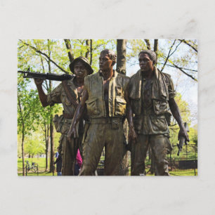 Vietnam-oorlogsimonaal Briefkaart