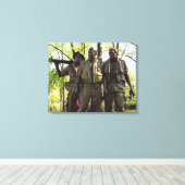 Vietnam-oorlogsimonaal Canvas Afdruk (Insitu (Houten vloer))