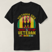 Vietnam Oorlogstijdperk in ruste Soldaat-T-Shirt T-shirt (Design voorkant)