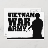 Vietnam-oorlogsveteraan Briefkaart (Voorkant / Achterkant)