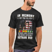 Vietnam Oorlogsveteranen Amerikaanse herdenkingsda T-shirt (Voorkant)