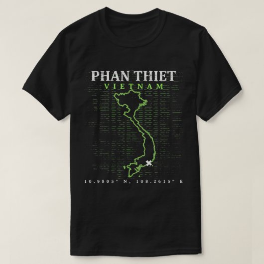 Vietnam Phan Thiet T-shirt (Design voorkant)