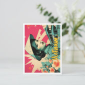 Vietnam Pop Art Travel Illustration Briefkaart (Staand voorkant)