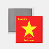 Vietnam positieve berichtmagneten magneet (Voorkant / Achterkant)
