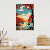 Vietnam poster (Keuken)