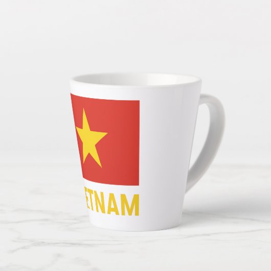 Vietnam Pride Mok – Red Flag met Yellow Star Desi (Rechterhoek)