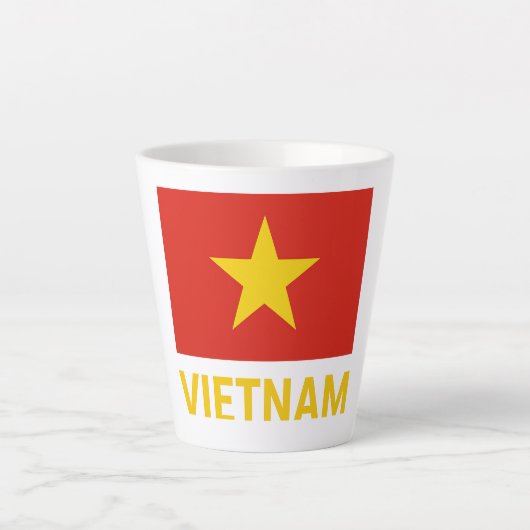 Vietnam Pride Mok – Red Flag met Yellow Star Desi (Voorkant)