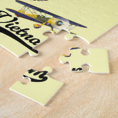 Vietnam reis kaart legpuzzel (Zijkant)