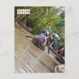 Vietnam-reisbestemming Briefkaart