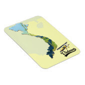 Vietnam Reiskaart Magneet (Rechterzijde)