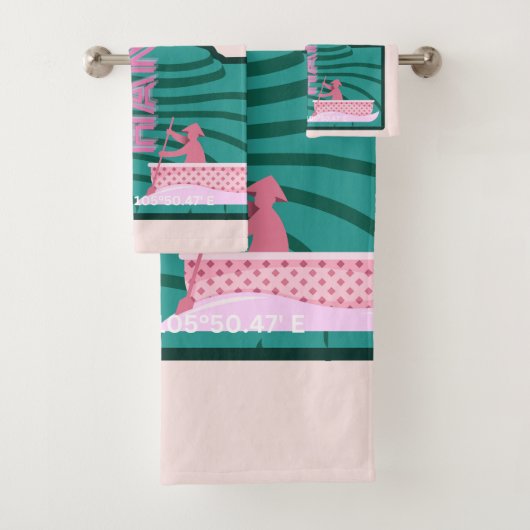 Vietnam Reiskunst Bad Handdoek (Insitu)