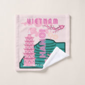 Vietnam Reiskunst Bad Handdoek (Wasdoekje)