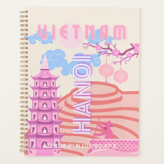Vietnam Reiskunst, Roze Planner (Voorkant)