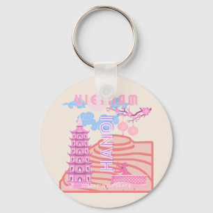 Vietnam Reiskunst, Roze Sleutelhanger