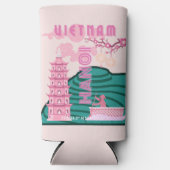 Vietnam Reiskunst Seltzer Blikjeskoeler (Voorkant)