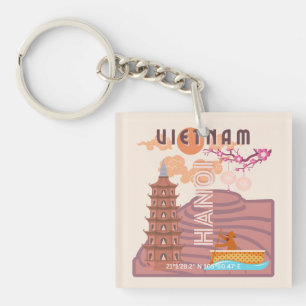 Vietnam Reiskunst Sleutelhanger