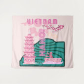 Vietnam Reiskunst Wandkleed (Voorkant (horizontaal))