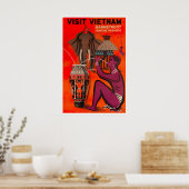 Vietnam Reisposter Buon Ma Thuot Poster (Keuken)