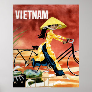 Vietnam reisposter  poster