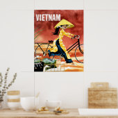 Vietnam reisposter  poster (Keuken)