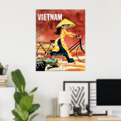 Vietnam reisposter  poster (Thuiskantoor)