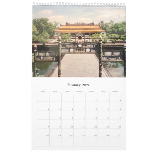 Vietnam reizen 2025 kalender (Jan 2026)