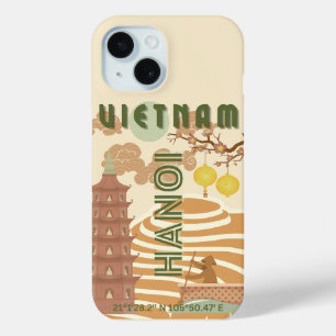 Vietnam Reizen Kunst,  iPhone 15 Case