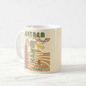 Vietnam Reizen Kunst,  Koffiemok (Voorkant links)