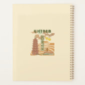 Vietnam Reizen Kunst, Planner (Achterkant)