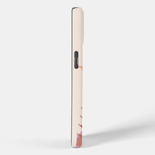 Vietnam Reizen Kunst, Retro Case-Mate iPhone Case (Achterkant / Rechts)