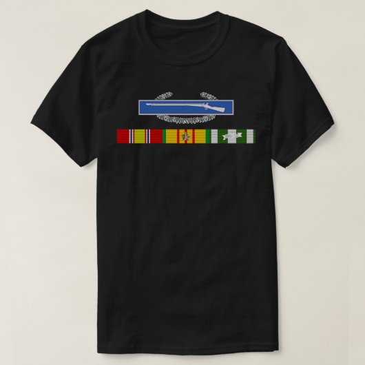 Vietnam RIbbons SVC bar w CIB T-shirt (Design voorkant)