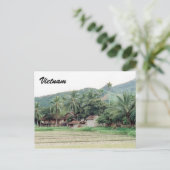 vietnam rice paddies briefkaart (Staand voorkant)