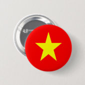vietnam ronde button 5,7 cm (Voorkant /achterkant)